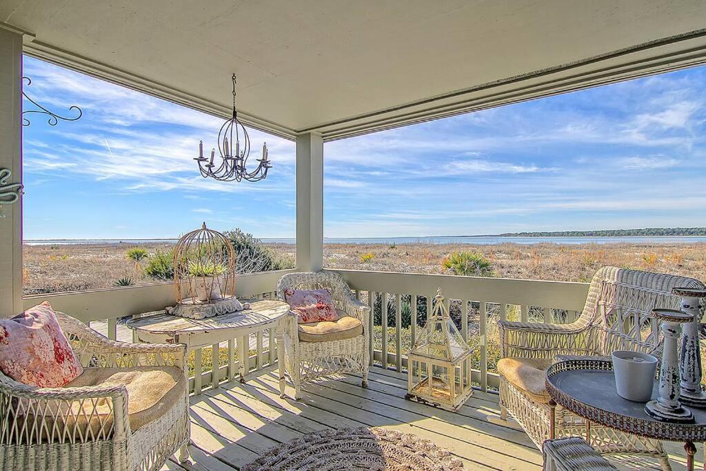Luxury Seabrook Beachfront W/Spectacular Sunsets Екстер'єр фото
